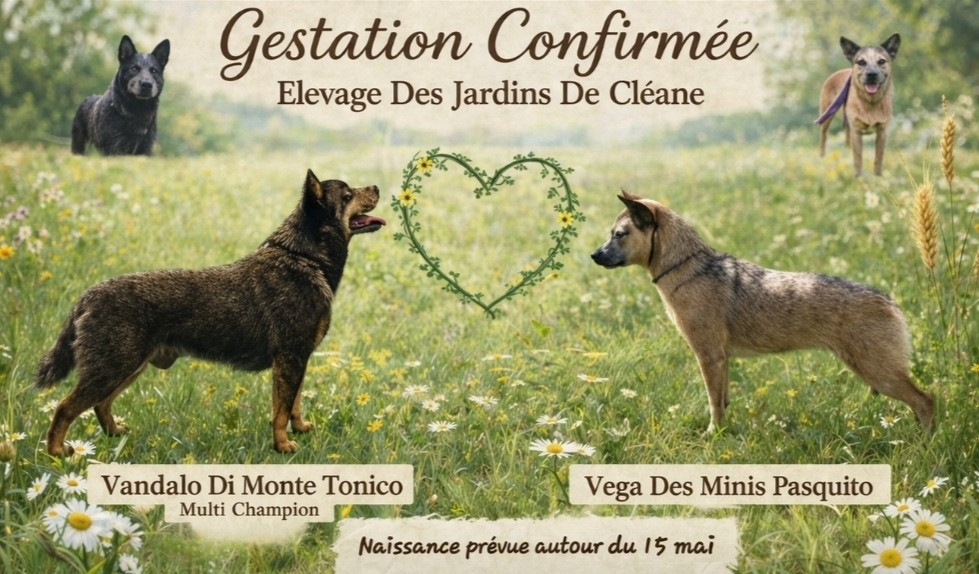 Gestation confirmée pour Véga Bingo ! ❤ 